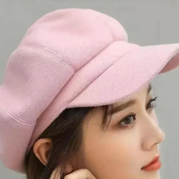 Pink Baker Boy Hat - Picture 2 of 2